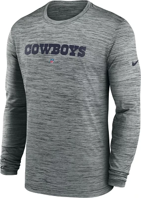 Nike Men's Dallas Cowboys Team Velocity Long Sleeve T-shirt                                                                     