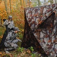 Barronett Prowler 300 Tall Pop Up Portable Hunting Woodland Blind                                                               