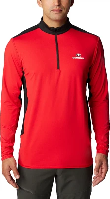 Columbia Sportswear Men's University of Georgia Tech Trail 1/4 Zip Sweatshirt