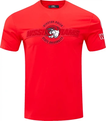 Pro Standard Men's Winston Salem State University Homecoming Classic Stacked Logo Short-Sleeve T-Shirt