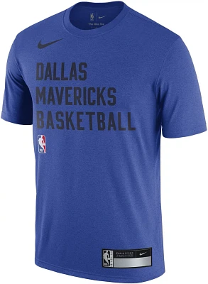Nike Men's Dallas Mavericks Dri-FIT Essential Print T-shirt
