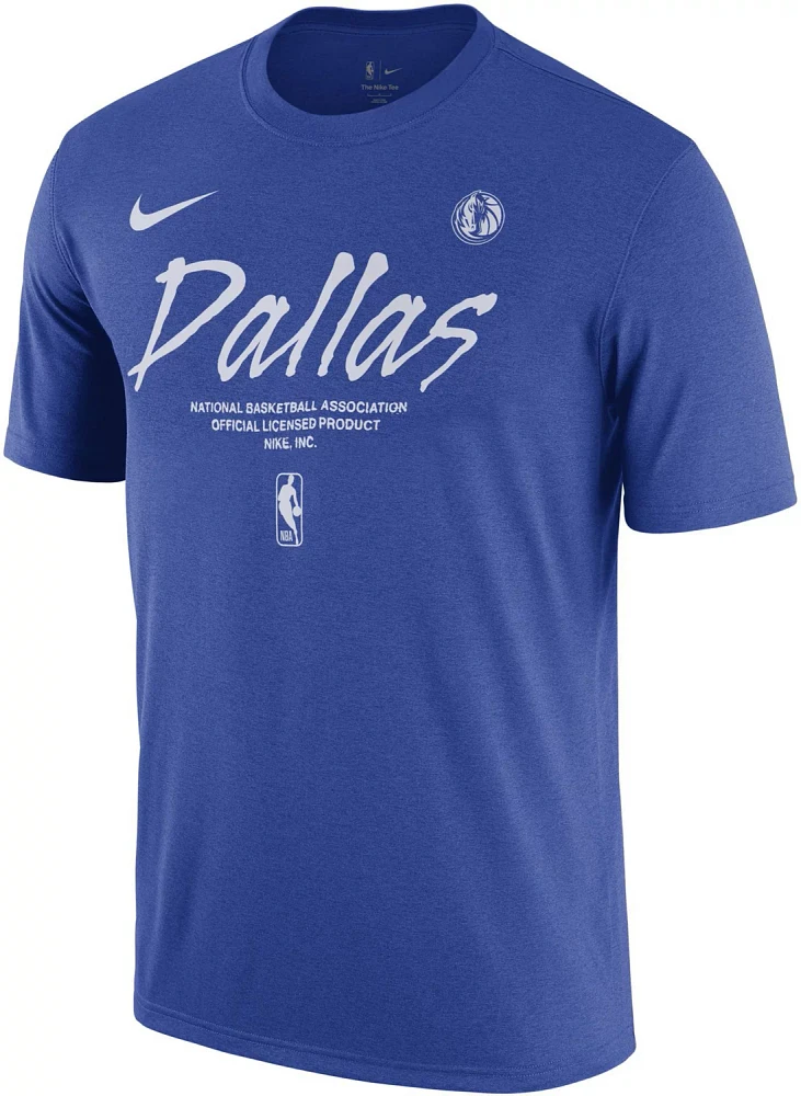 Nike Men's Dallas Mavericks Essential Wordmark Short Sleeve T-shirt