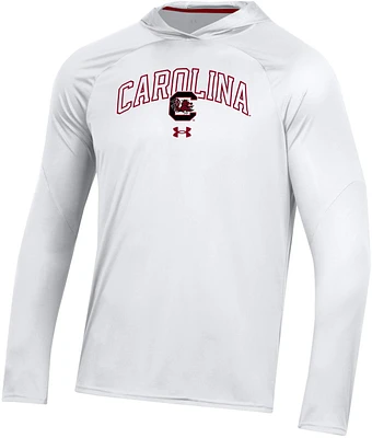 Under Armour Men's University of South Carolina Sideline Training Long Sleeve Hooded Top