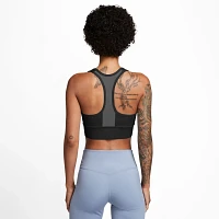 Nike Women's Dri-FIT Swoosh Longline Medium Support Sports Bra