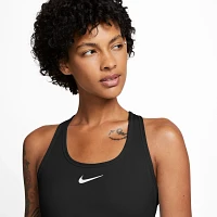 Nike Women's Dri-FIT Swoosh Longline Medium Support Sports Bra