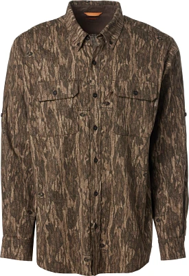 Magellan Outdoors Hunt Gear Men's Stonewell Long Sleeve Twill Shirt