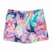 Rainbeau Moves Girls' Floral Print Shorts