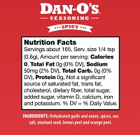 Dan-O's 3.5 oz Spicy Seasoning                                                                                                  