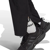 adidas Men's Standard AEROREADY Essentials Open Hem Embroidered Tracksuit Pants
