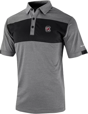 Columbia Sportswear Men's University of South Carolina Total Control Short Sleeve Polo Shirt