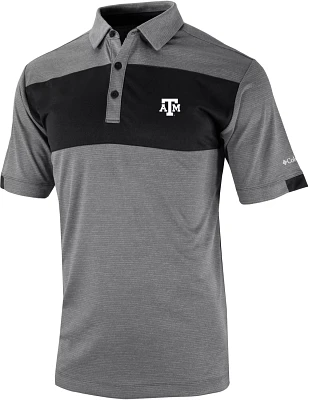 Columbia Sportswear Men's Texas A&M University Total Control Short Sleeve Polo Shirt