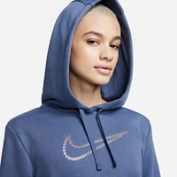 Nike Women's Sportswear Premium Essential Club Fleece Shine One Pullover