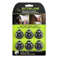Panther Vision 15 Lumens Button Lamp Adhesive LEDs -Pack