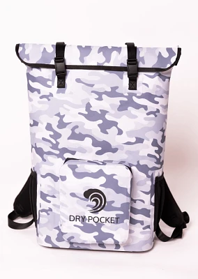 Dry Pocket Camouflage Auto Sealing Double Lock Backpack Cooler