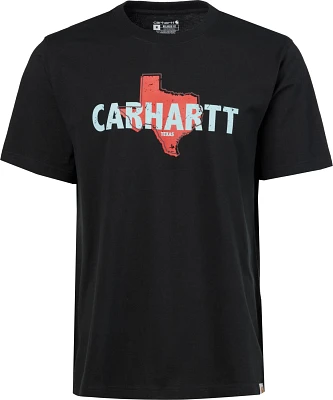 Carhartt Men's Relaxed Fit Heavyweight Texas Graphic T-shirt