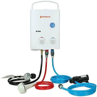 CampLux Outdoor Portable Propane Off-Grid 1.32 GPM Tankless Water Heater                                                        