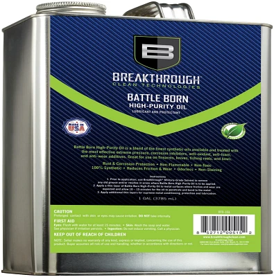 Breakthrough Clean Technologies 1-Gallon Battle Born High-Purity Gun Cleaning Oil Can                                           