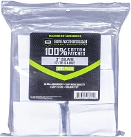 Breakthrough 3in Square Cotton Patch 300-Pack                                                                                   