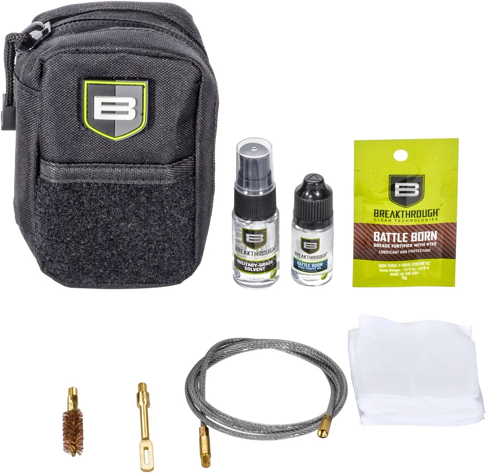 Breakthrough Clean Technologies Compact Pull-Through Gun Cleaning Kit                                                           