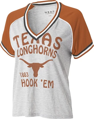 WEAR Women's University of Texas Raglan Short Sleeve T-shirt
