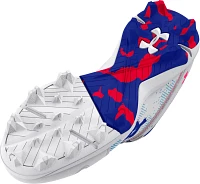 Under Armour Youth Leadoff Low Rubber Molded Texas Baseball Cleats                                                              