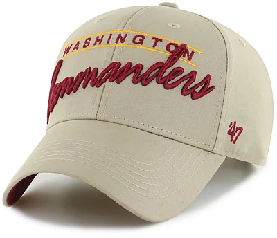 '47 Washington Commanders Primary Logo Atwood MVP Cap                                                                           