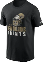 Nike Men's New Orleans Saints Helmet Essential Graphic T-shirt