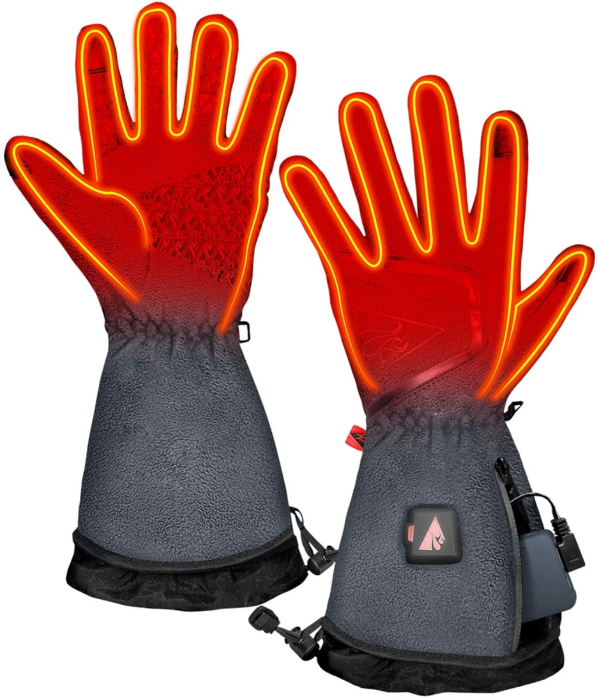 ActionHeat Women's Slim Fit 5 V Heated Fleece Gloves