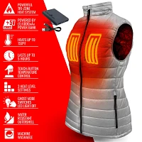 ActionHeat Women's 5V Battery Heated Puffer Vest