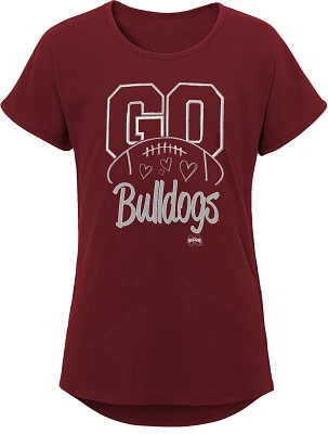 Outerstuff Girls' Mississippi State University Go Team T-shirt