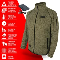 ActionHeat Men's Slim Fit 5V Battery Heated Sweater Jacket