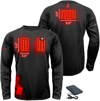 ActionHeat Men's 5 V Battery Heated Base Layer Shirt