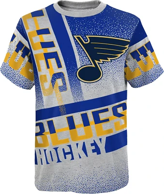 Outerstuff Youth St. Louis Blues Upper Hand Jersey T-shirt