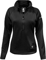 ActionHeat Women's Slim Fit 5V Battery Heated 1/2 Zip Pullover