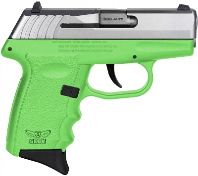 SCCY CPX-3 Gen3 380 ACP GRN/SS NMS 10R Pistol                                                                                   