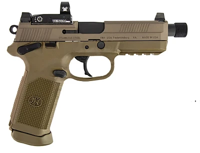 FNH USA FNX-45 Series Tactical 45 ACP FDE Pistol with Vortex Viper Optic                                                        