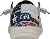 HEYDUDE Women's Wendy Texas Canvas Shoes                                                                                        