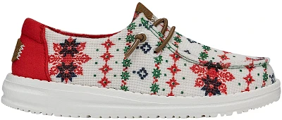 HEYDUDE Girls’ Wendy Ugly Sweater Shoes                                                                                       