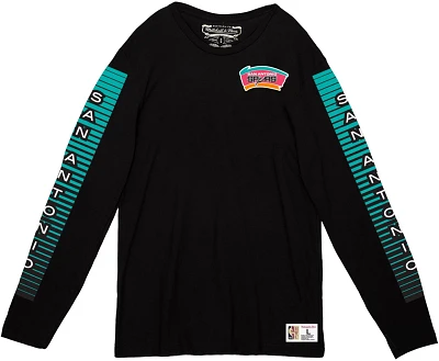 Mitchell & Ness Men's San Antonio Spurs Fashion Long Sleeve T-shirt