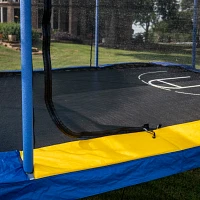 Jumpking 10 ft x 15 ft Rectangular Basketball Trampoline                                                                        