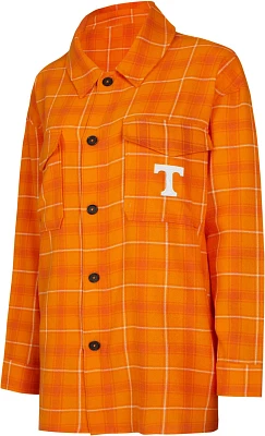 College Concepts Women's University of Tennessee Artic Flannel Long Sleeve Night Shirt