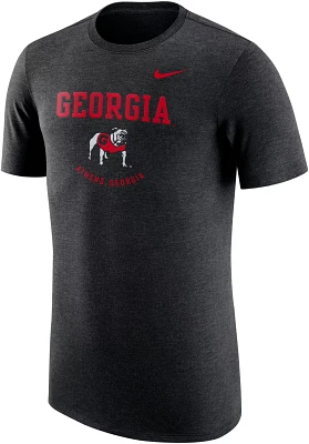 Nike Men's University of Georgia Dri-FIT Triblend T-shirt