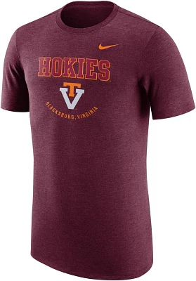 Nike Men's Virginia Tech TriBlend Short Sleeve T-shirt