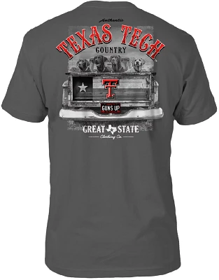 Great State Men's Texas Tech University Labs In Truck Short Sleeve Shirt                                                        