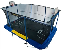 Jumpking 10 ft x 15 ft Rectangular Basketball Trampoline                                                                        