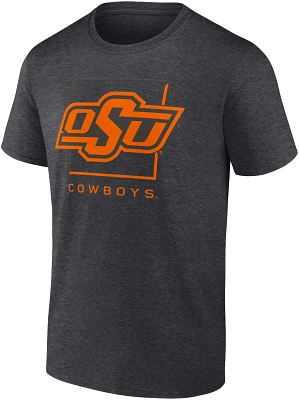Oklahoma State University Men's Fundamentals Halved Team Graphic T-shirt