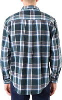 Smith's Workwear Men's Plaid Pocket Flannel Button Down Shirt