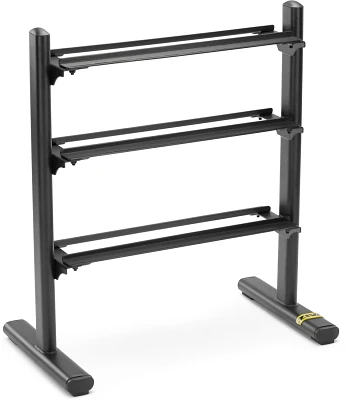 ZIVA3-Tier Tribell and Hexagon Dumbbell Rack                                                                                    