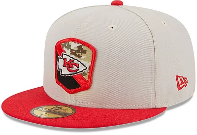 New Era Men's Kansas City Chiefs '23 NFL Salute to Service 59FIFTY Cap                                                          