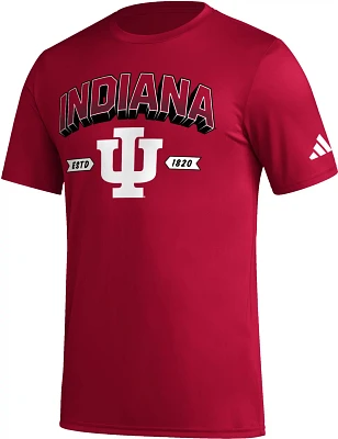 adidas Men's Indiana University Locker Mighty Mascot Pregame T-shirt